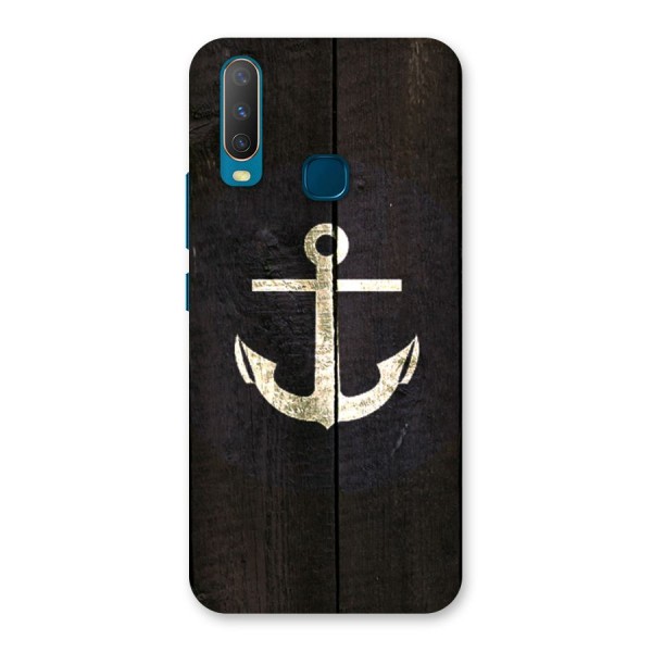 Wood Anchor Back Case for Vivo Y15