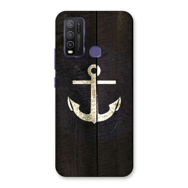 Wood Anchor Back Case for Vivo Y30