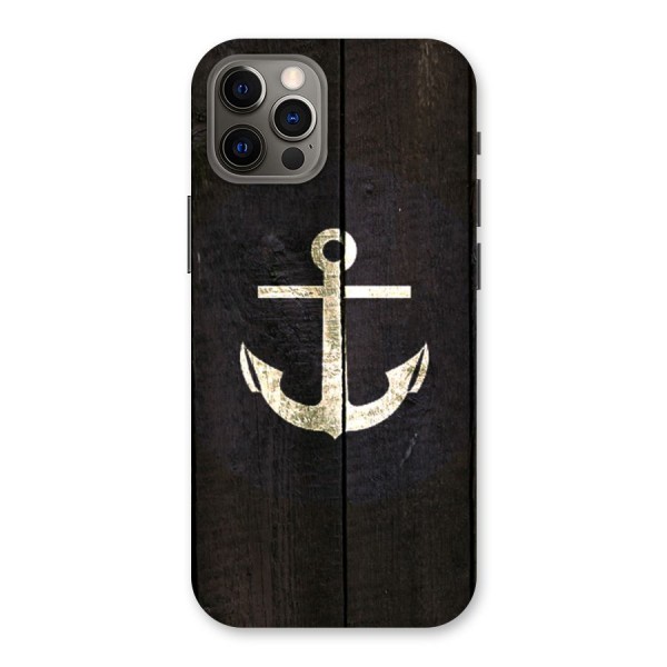 Wood Anchor Back Case for iPhone 12 Pro