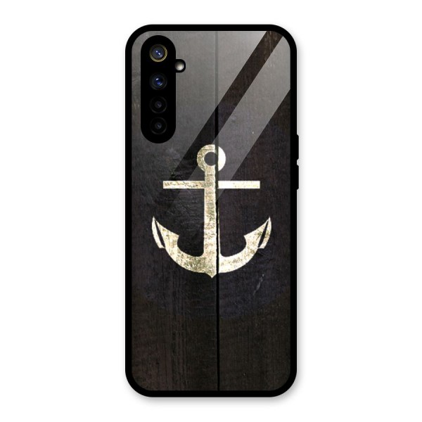 Wood Anchor Glass Back Case for Realme 6