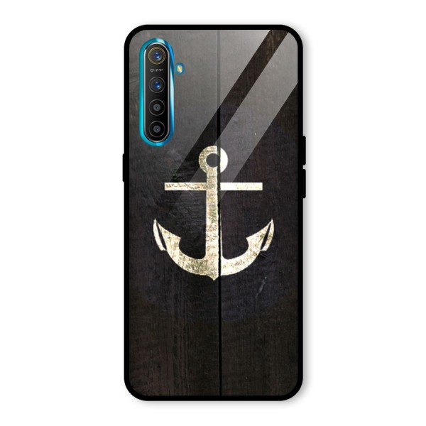 Wood Anchor Glass Back Case for Realme X2