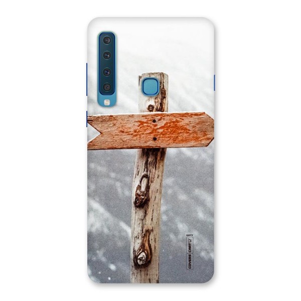 Wood And Snow Back Case for Galaxy A9 (2018)