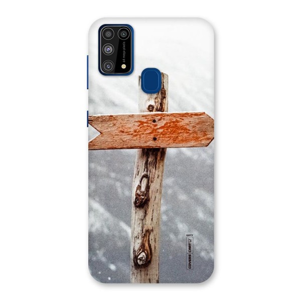 Wood And Snow Back Case for Galaxy F41