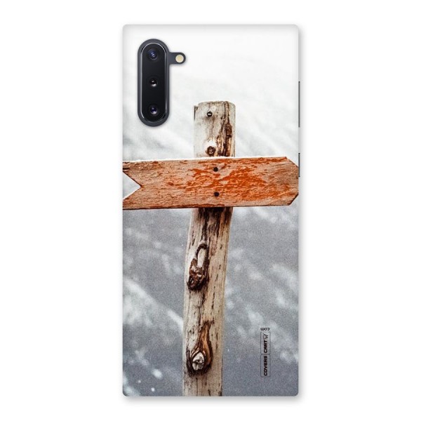 Wood And Snow Back Case for Galaxy Note 10