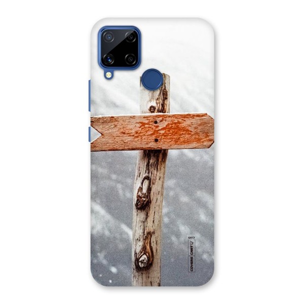 Wood And Snow Back Case for Realme C12