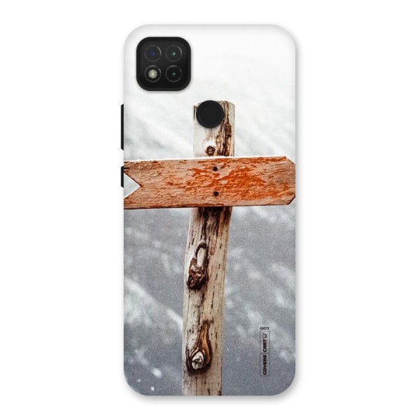 Wood And Snow Back Case for Redmi 9C