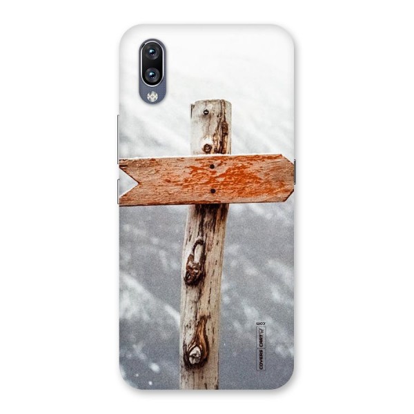 Wood And Snow Back Case for Vivo NEX