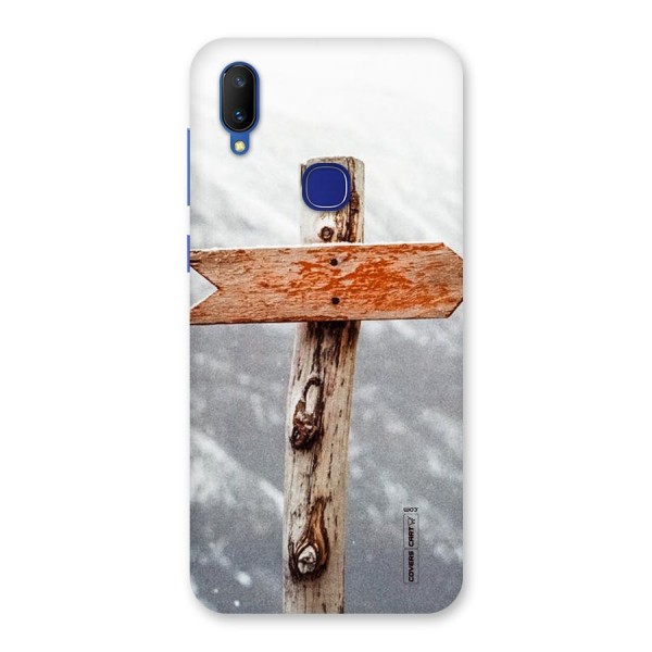 Wood And Snow Back Case for Vivo V11