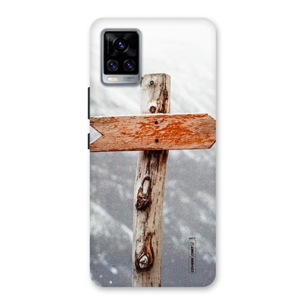 Wood And Snow Back Case for Vivo V20 Pro