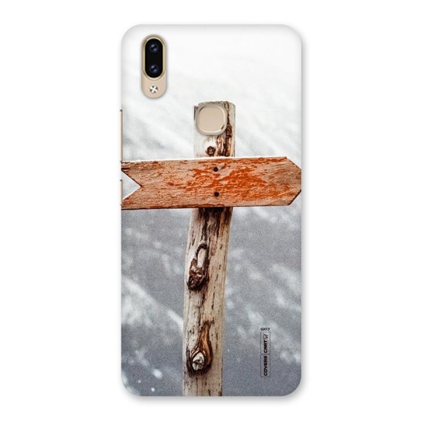 Wood And Snow Back Case for Vivo V9