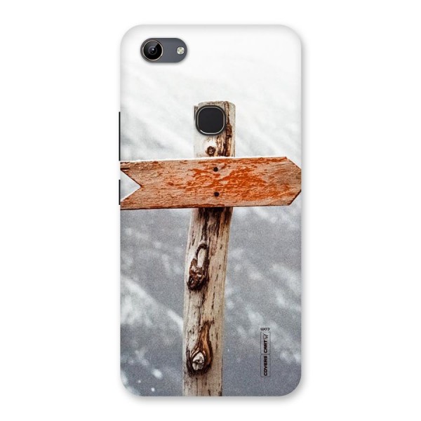 Wood And Snow Back Case for Vivo Y81