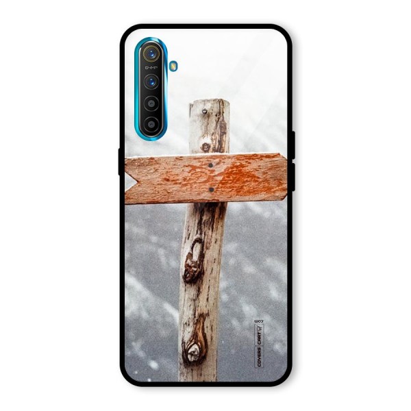 Wood And Snow Glass Back Case for Realme XT