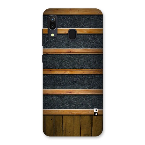 Wood Design Back Case for Galaxy A20