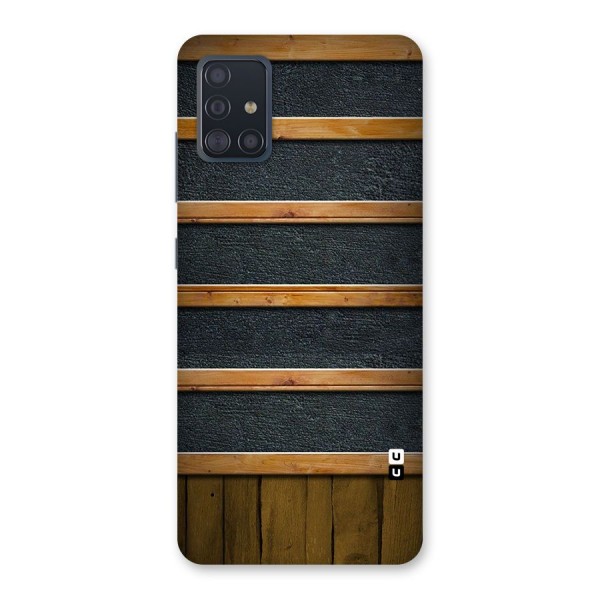 Wood Design Back Case for Galaxy A51