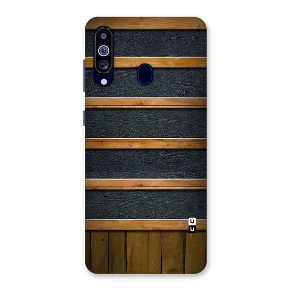 Wood Design Back Case for Galaxy A60