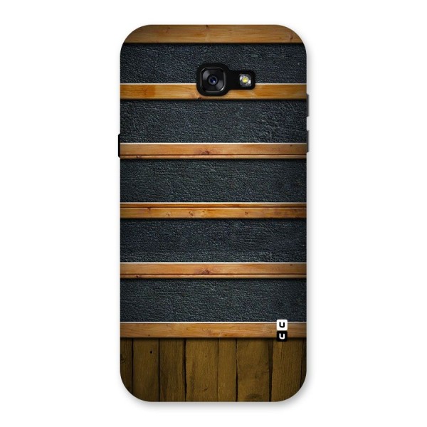 Wood Design Back Case for Galaxy A7 (2017)