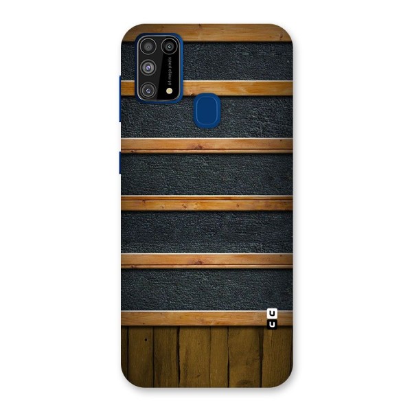 Wood Design Back Case for Galaxy F41