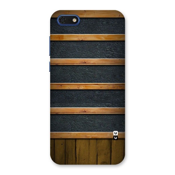 Wood Design Back Case for Honor 7s