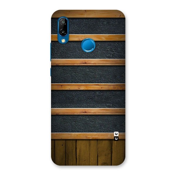 Wood Design Back Case for Huawei P20 Lite