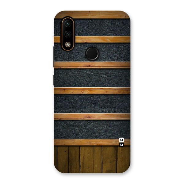 Wood Design Back Case for Lenovo A6 Note