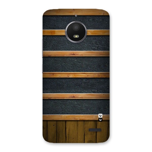 Wood Design Back Case for Moto E4