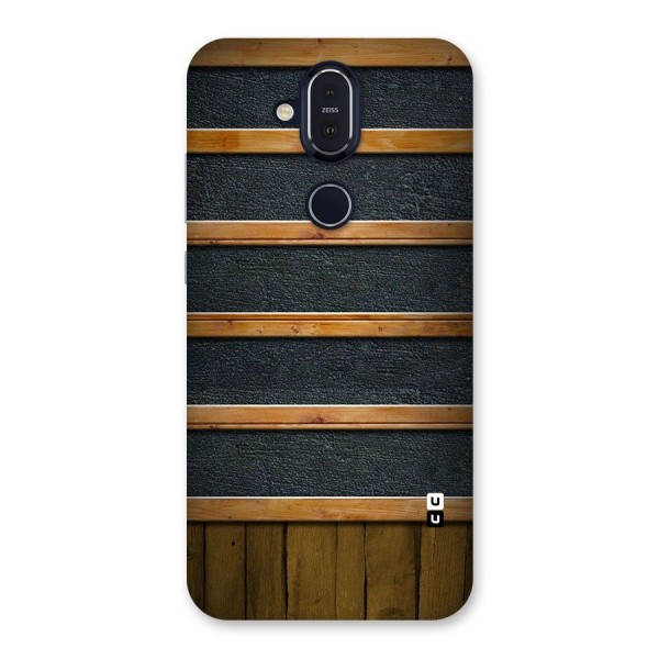 Wood Design Back Case for Nokia 8.1