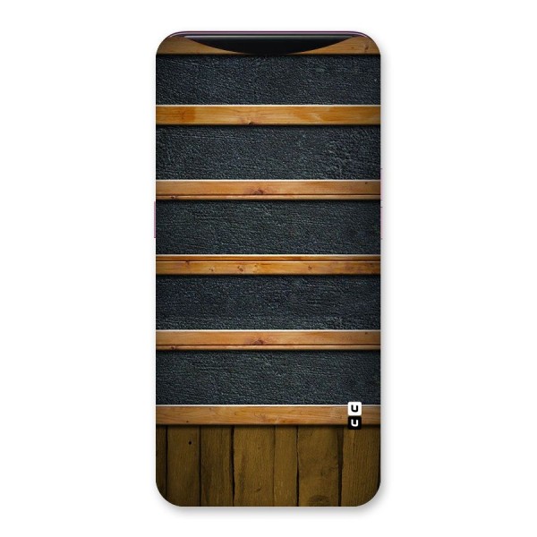 Wood Design Back Case for Oppo Find X