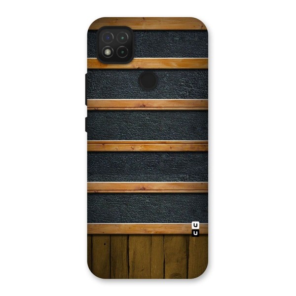 Wood Design Back Case for Redmi 9C