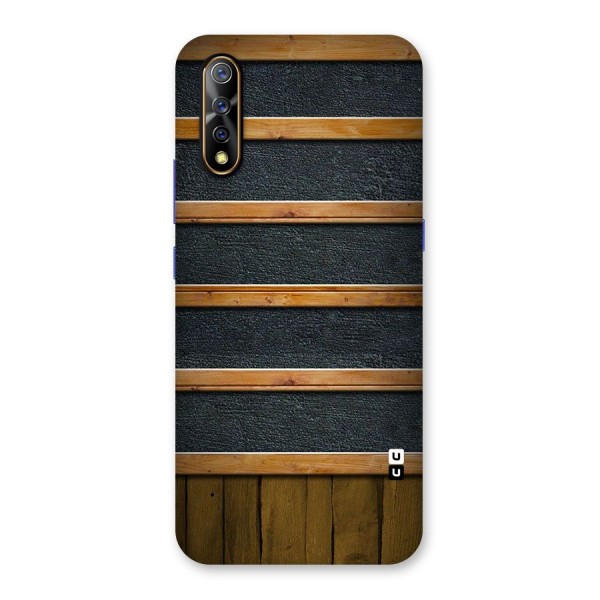 Wood Design Back Case for Vivo S1