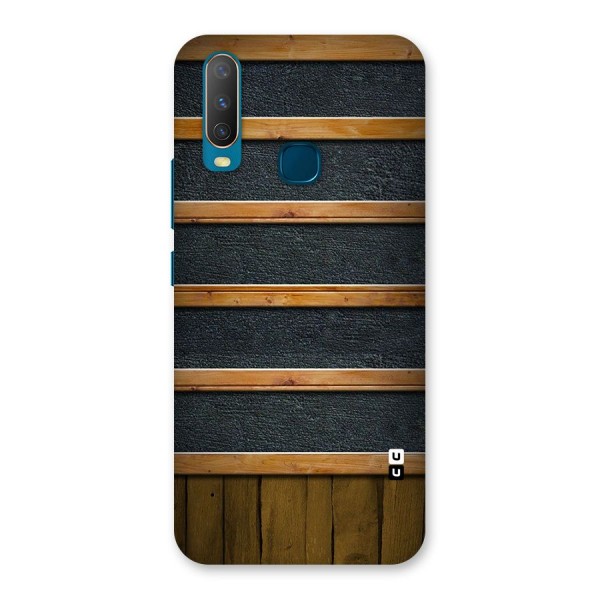 Wood Design Back Case for Vivo U10