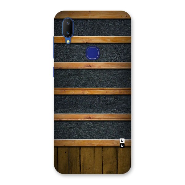 Wood Design Back Case for Vivo V11