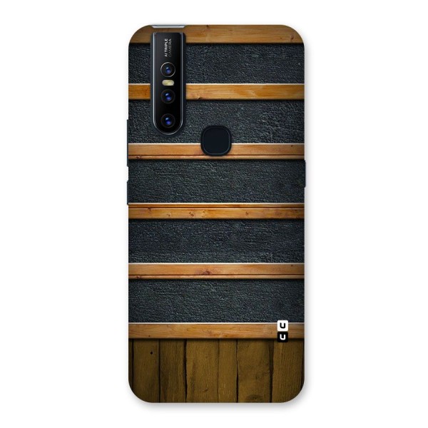 Wood Design Back Case for Vivo V15