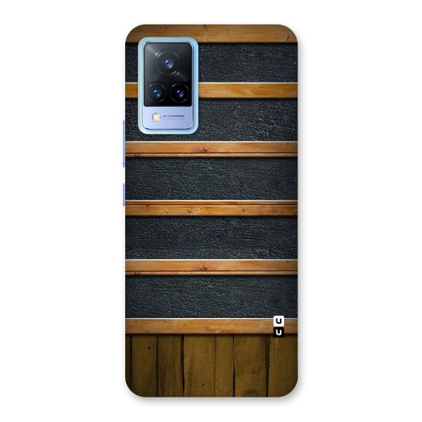 Wood Design Back Case for Vivo V21 5G