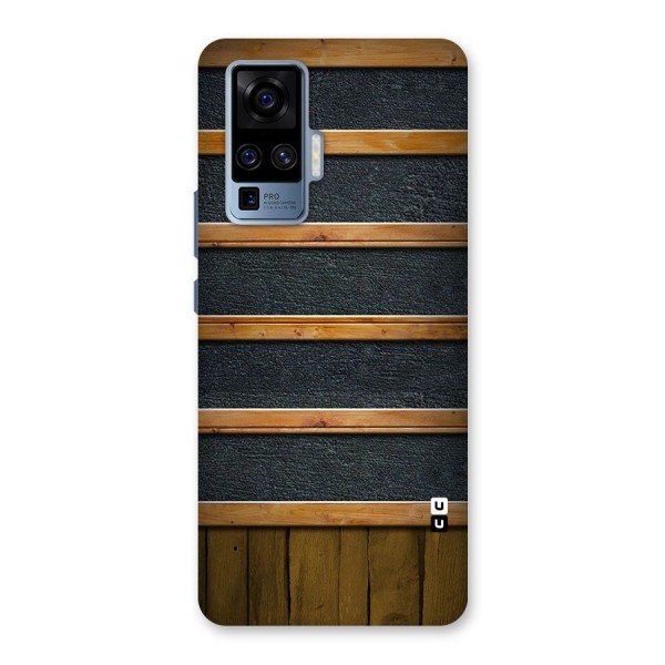 Wood Design Back Case for Vivo X50 Pro