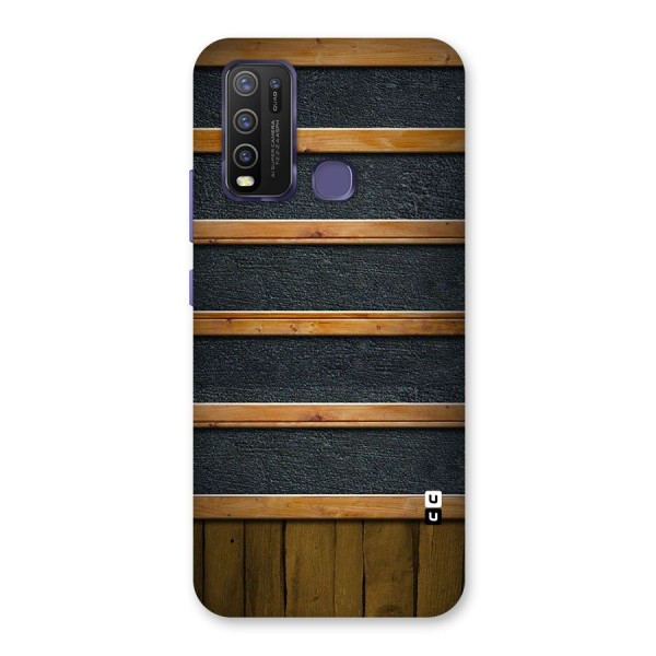 Wood Design Back Case for Vivo Y30