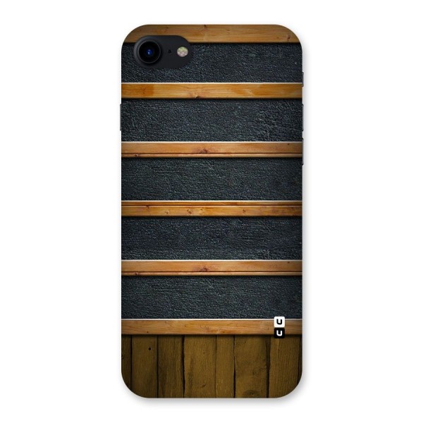 Wood Design Back Case for iPhone SE 2020