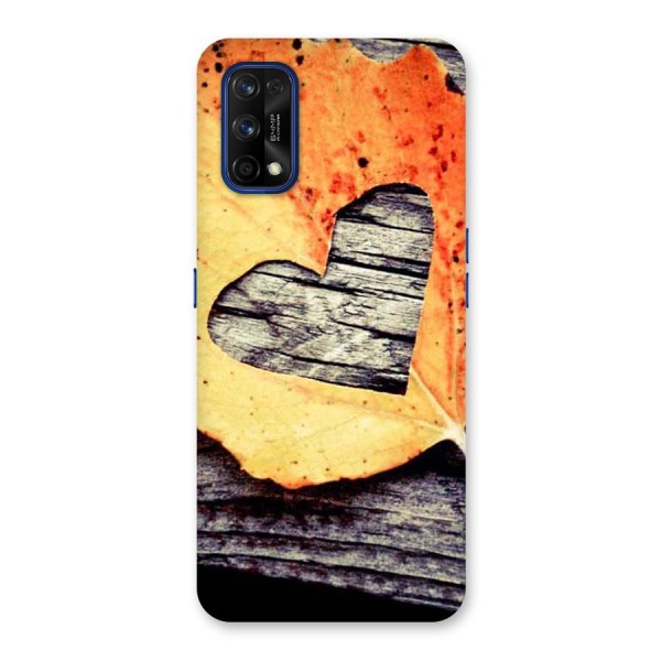 Wood Heart Leaf Back Case for Realme 7 Pro