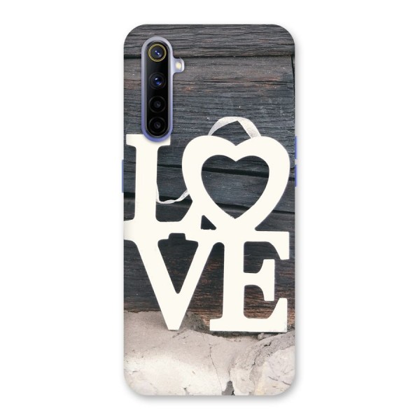 Wood Love Lock Back Case for Realme 6