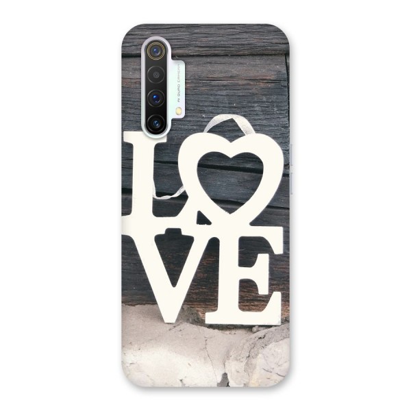 Wood Love Lock Back Case for Realme X3