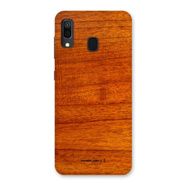 Wood Texture Design Back Case for Galaxy A20