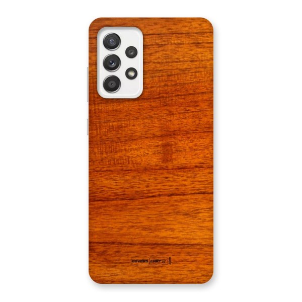 Wood Texture Design Back Case for Galaxy A52