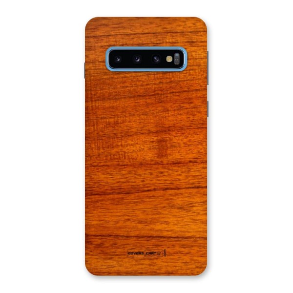 Wood Texture Design Back Case for Galaxy S10