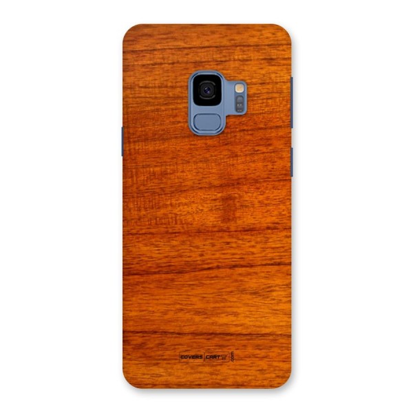 Wood Texture Design Back Case for Galaxy S9