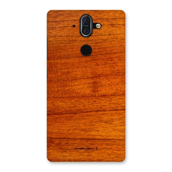 Wood Texture Design Back Case for Nokia 8 Sirocco