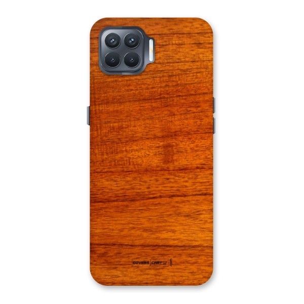 Wood Texture Design Back Case for Oppo F17 Pro