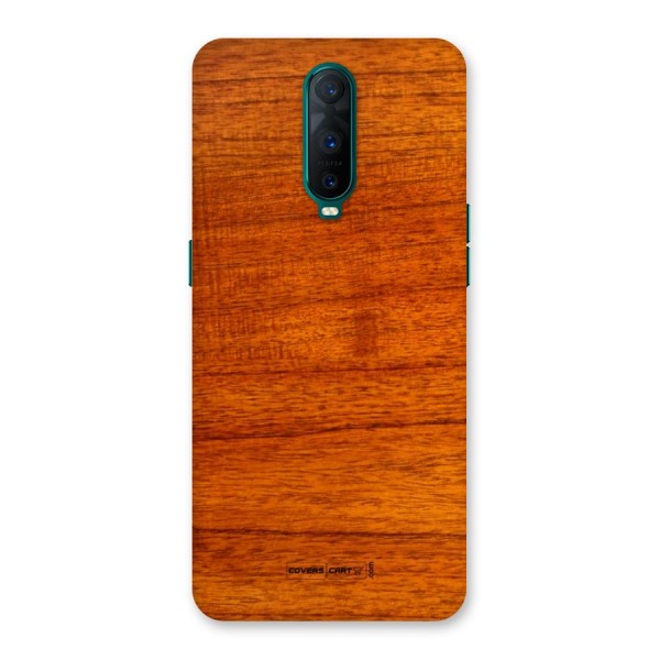 Wood Texture Design Back Case for Oppo R17 Pro