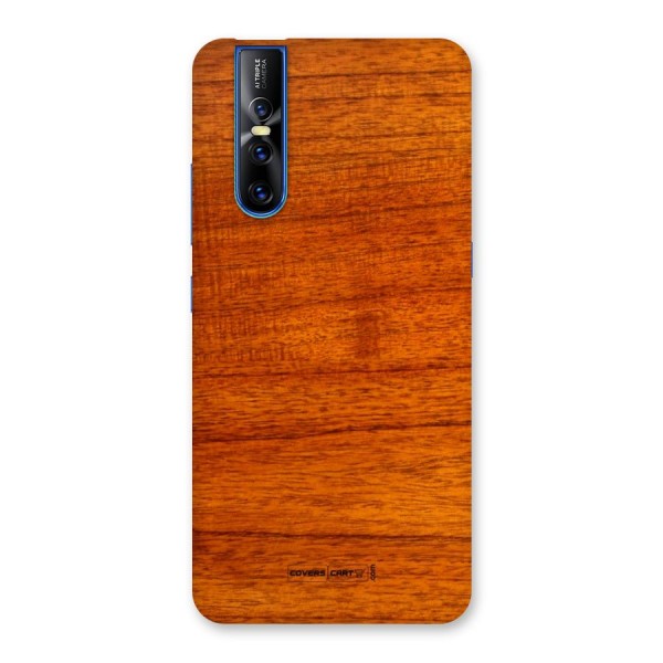 Wood Texture Design Back Case for Vivo V15 Pro