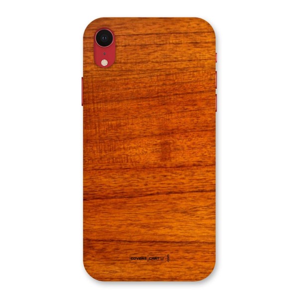 Wood Texture Design Back Case for iPhone XR