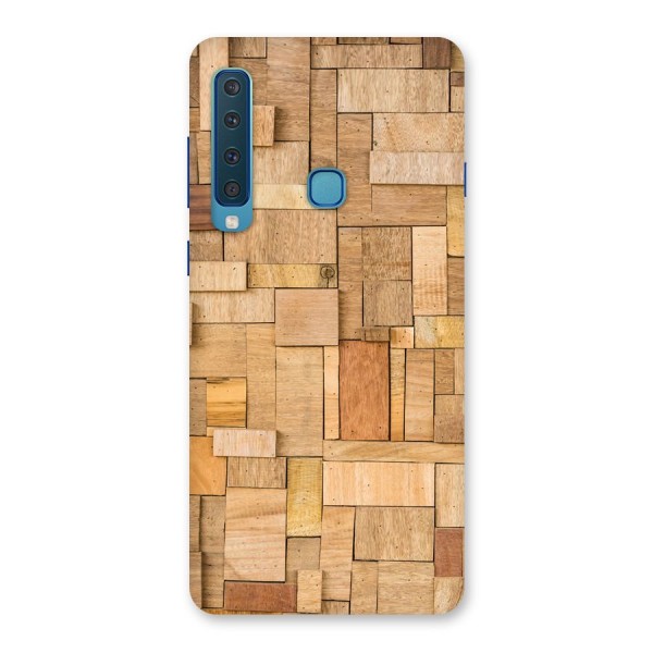 Wooden Blocks Back Case for Galaxy A9 (2018)