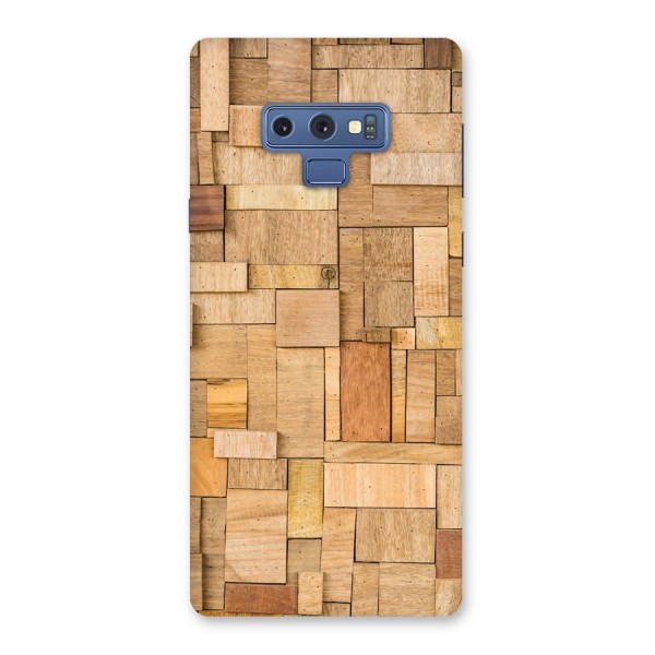 Wooden Blocks Back Case for Galaxy Note 9